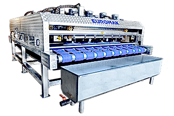 стирка ковров в цехе