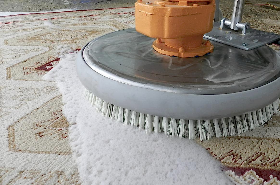 чистка ковров шерсть