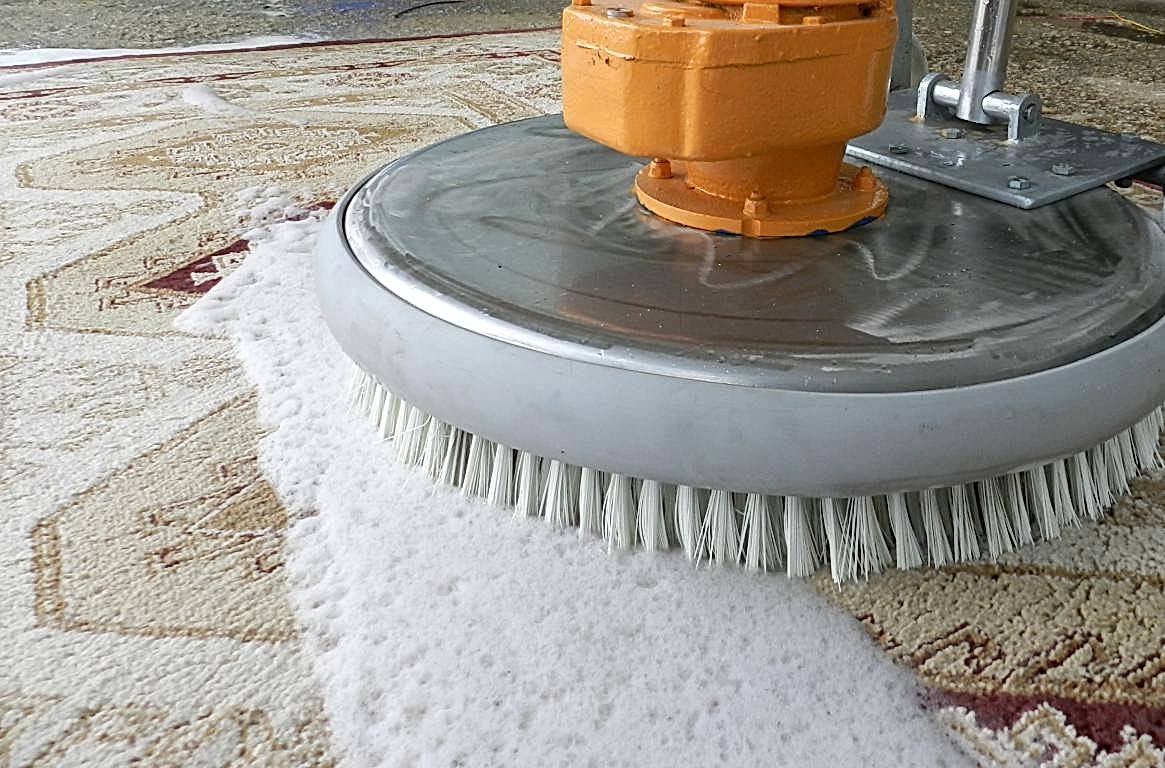 чистка ковров шерсть