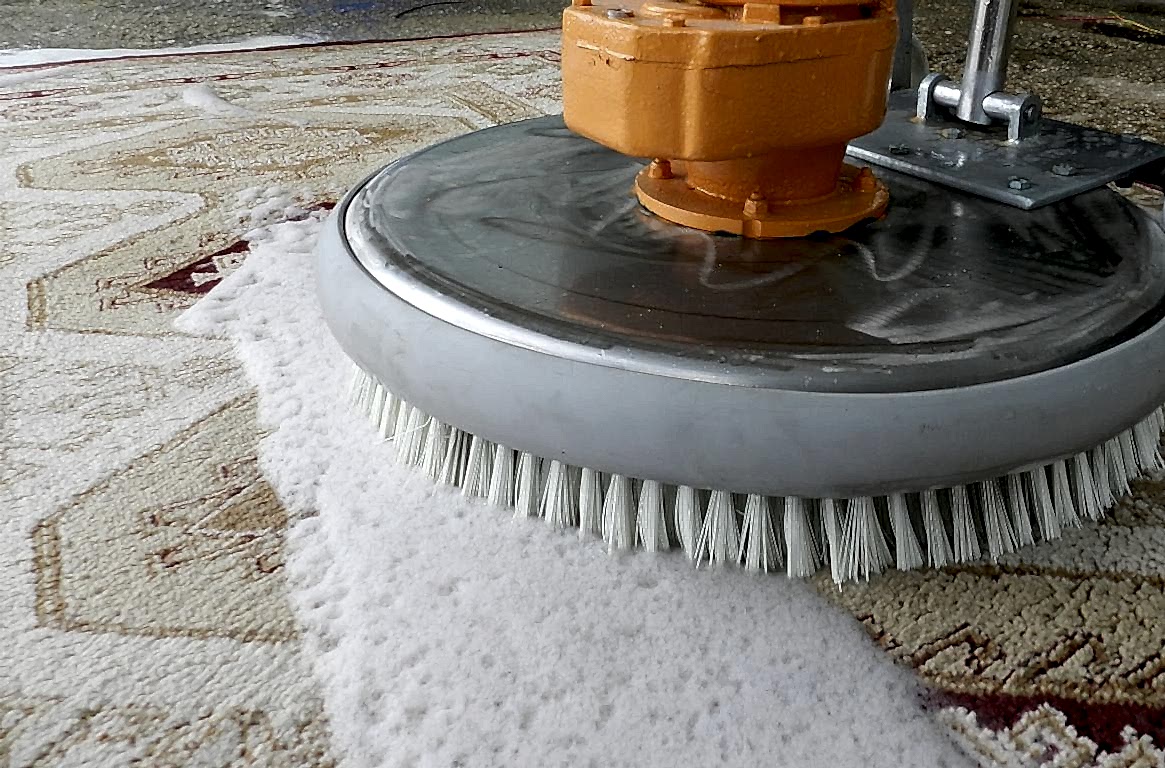 чистка ковров шерсть