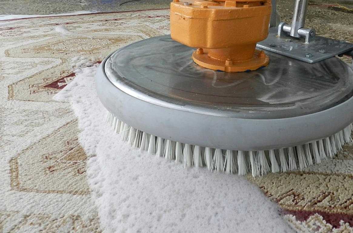 чистка ковров шерсть