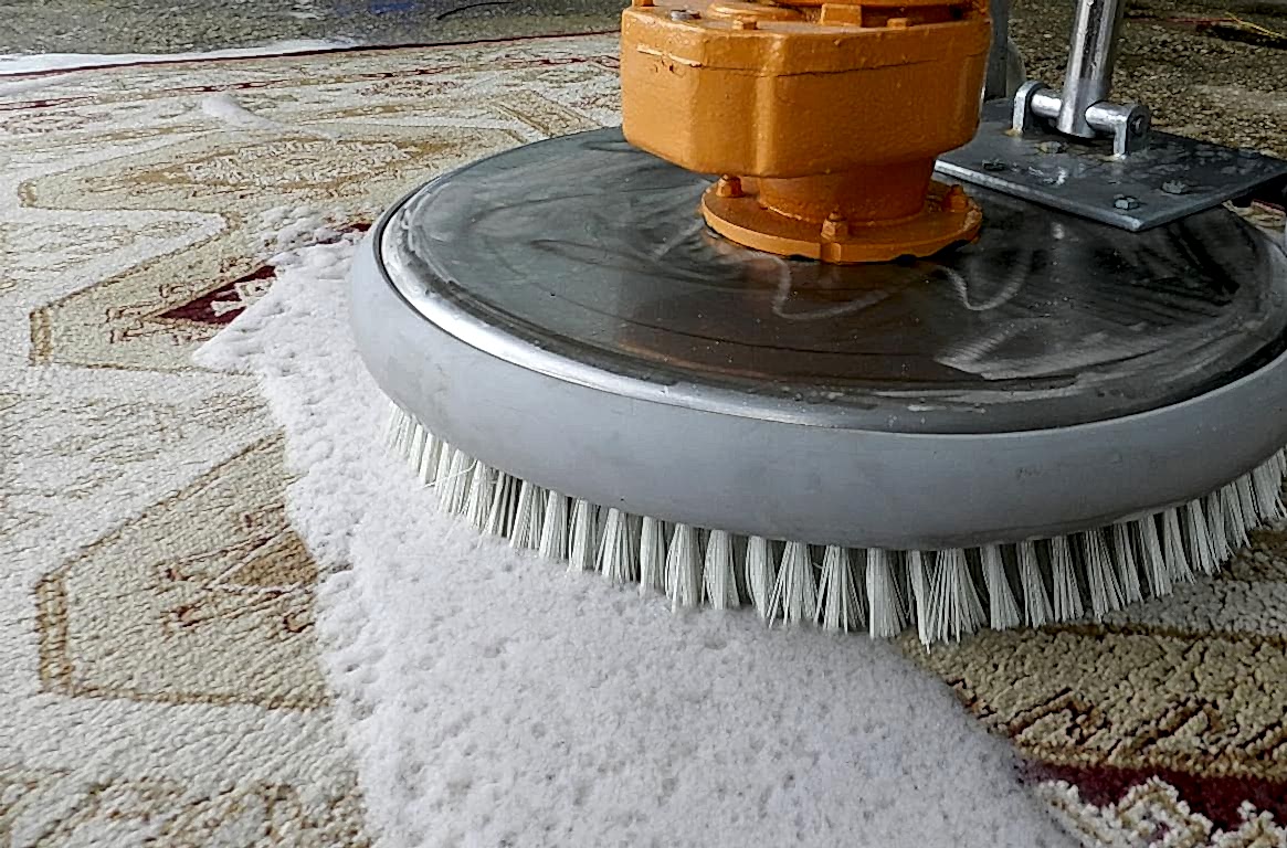 чистка ковров шерсть