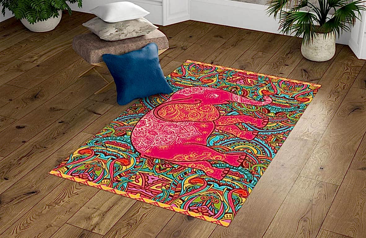 стирка ковра вискоза