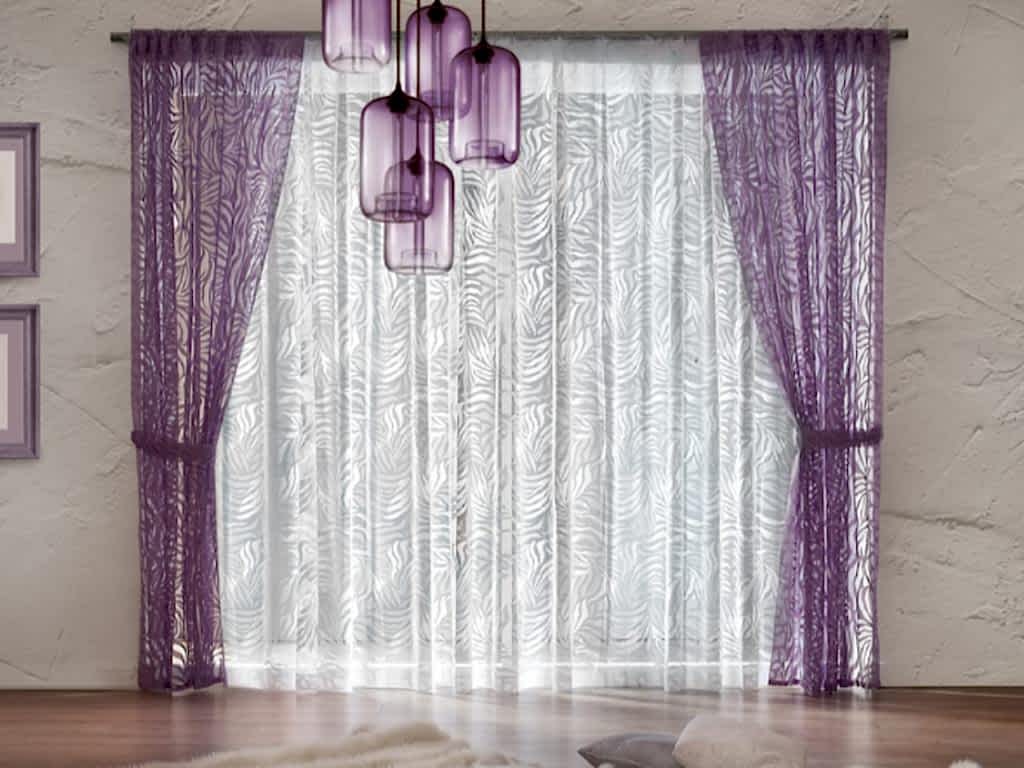 химчистка штор тюль